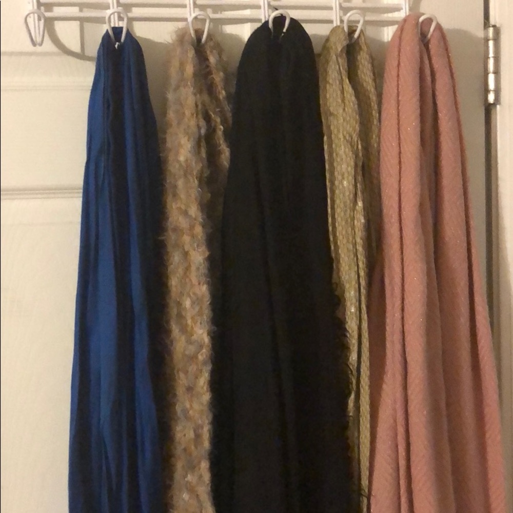 Assorted scarves